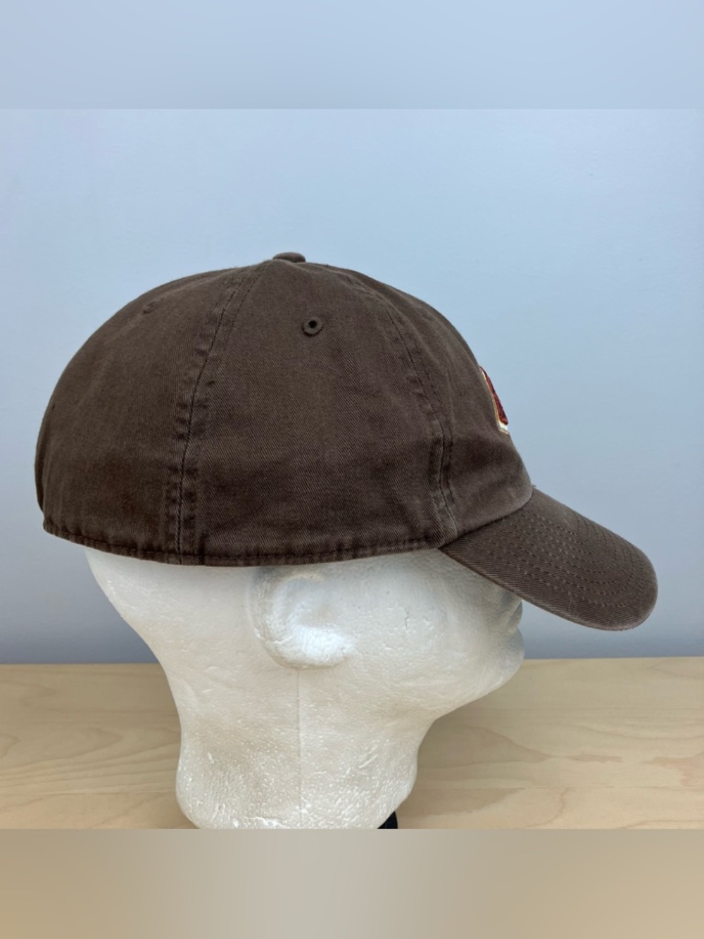 47 Boston Bruins NHL Fitted Hat Size XL Brown Vintage Hockey Logo Twins Ent - Picture 6 of 11